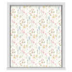 Laura Ashley Wild Meadow Coral Pink Motorised
