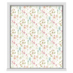 Laura Ashley Wild Meadow Crimson Motorised