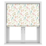 Laura Ashley Wild Meadow Crimson Motorised