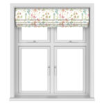Laura Ashley Wild Meadow Crimson Motorised