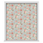 Laura Ashley Wild Roses Ochre Yellow Motorised