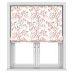 Laura Ashley Wisteria Coral Pink Motorised