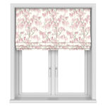 Laura Ashley Wisteria Coral Pink Motorised