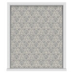 Laura Ashley Peacock Damask Steel Motorised