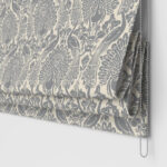 Laura Ashley Peacock Damask Steel No Drill