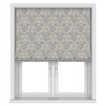 Laura Ashley Peacock Damask Steel Motorised