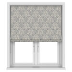 Laura Ashley Peacock Damask Steel No Drill