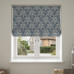 Laura Ashley Peacock Damask Dusky Seaspray No Drill