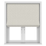 Laura Ashley Willow Leaf Chenille Natural Motorised