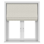 Laura Ashley Willow Leaf Chenille Natural Motorised