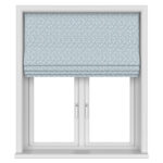Laura Ashley Willow Leaf Chenille Pale Seaspray Motorised