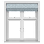 Laura Ashley Willow Leaf Chenille Pale Seaspray Motorised
