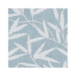 Laura Ashley Willow Leaf Chenille Pale Seaspray Motorised