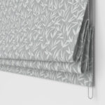 Laura Ashley Willow Leaf Chenille Steel No Drill