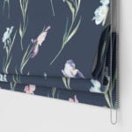 Laura Ashley Hawling Irises Midnight Navy