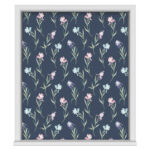 Laura Ashley Hawling Irises Midnight Navy