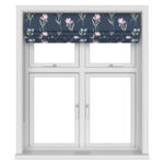 Laura Ashley Hawling Irises Midnight Navy