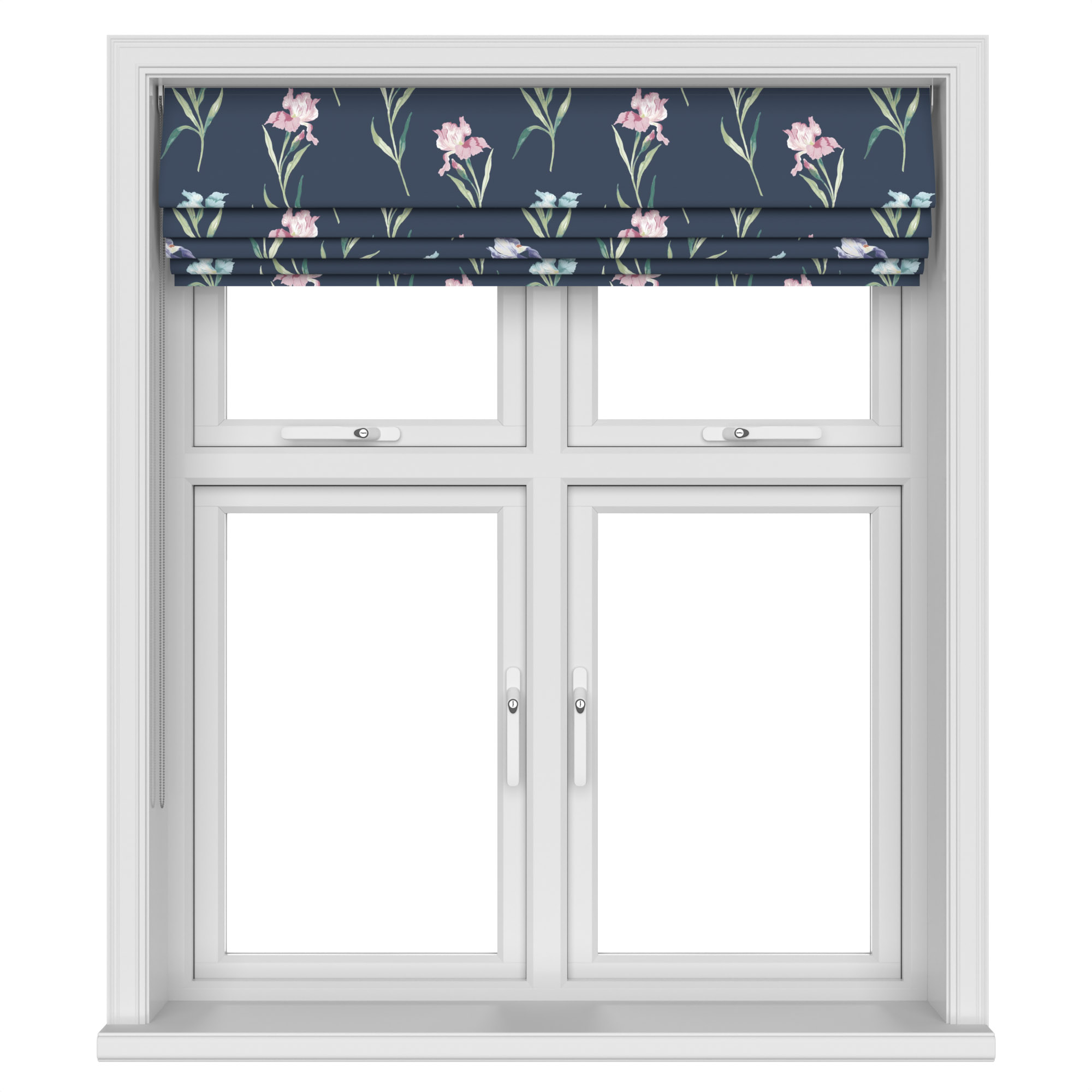 Laura Ashley Hawling Irises Midnight Navy - Image 6