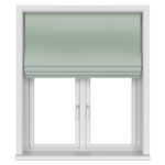 Laura Ashley Middleton Dark Sage Green Motorised