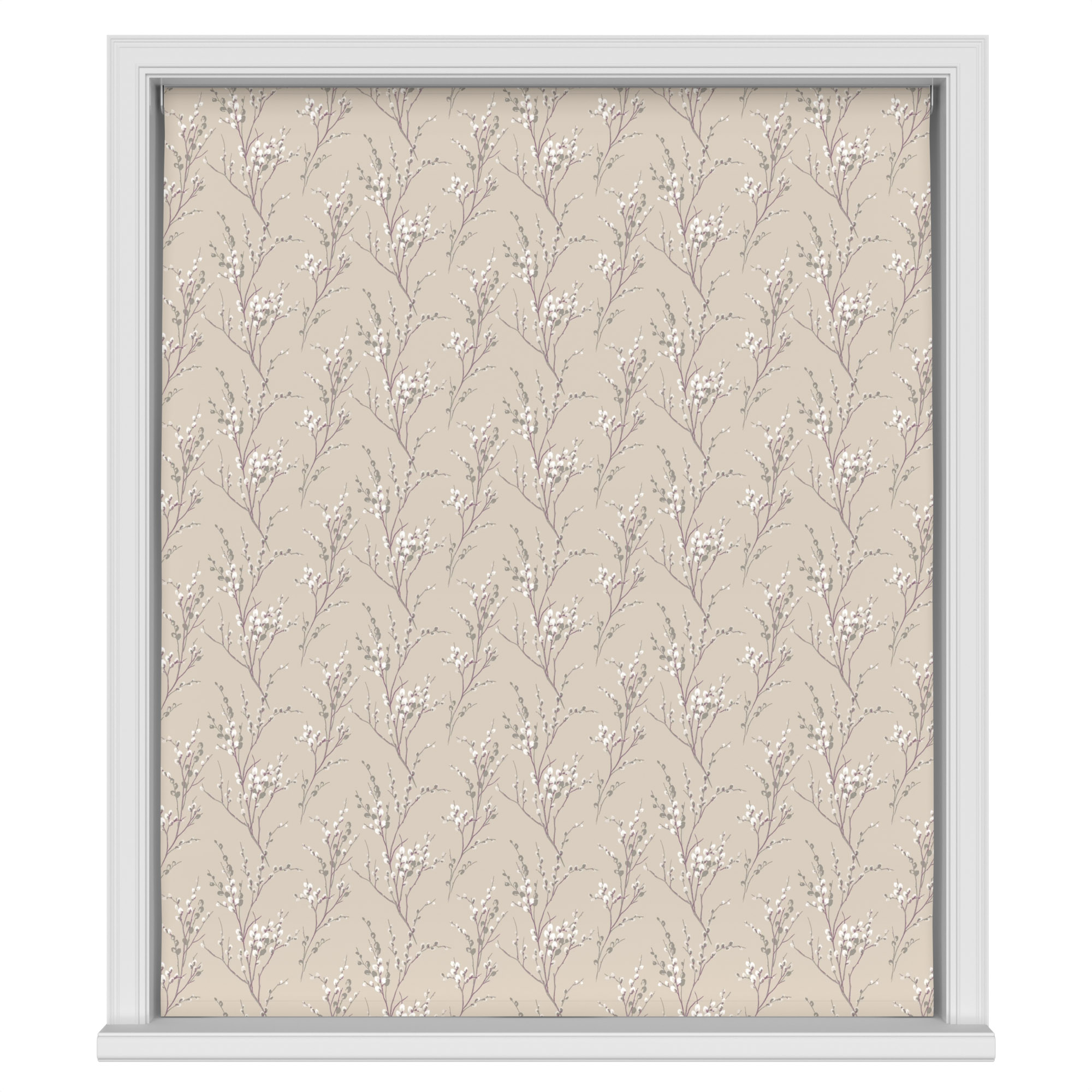 Laura Ashley Pussy Willow Natural Motorised - Image 2