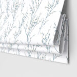 Laura Ashley Pussy Willow Off White/Seaspray Motorised