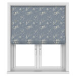 Laura Ashley Pussy Willow Dark Seaspray Motorised