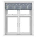 Laura Ashley Pussy Willow Dark Seaspray Motorised