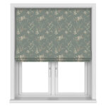 Laura Ashley Pussy Willow Fern Green Motorised