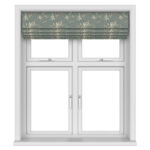 Laura Ashley Pussy Willow Fern Green Motorised