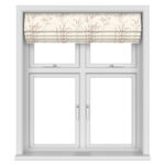 Laura Ashley Pussy Willow Winter Cranberry Red Motorised