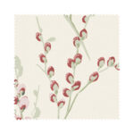 Laura Ashley Pussy Willow Winter Cranberry Red
