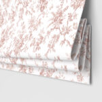Laura Ashley Walled Garden Dark Blush Motorised
