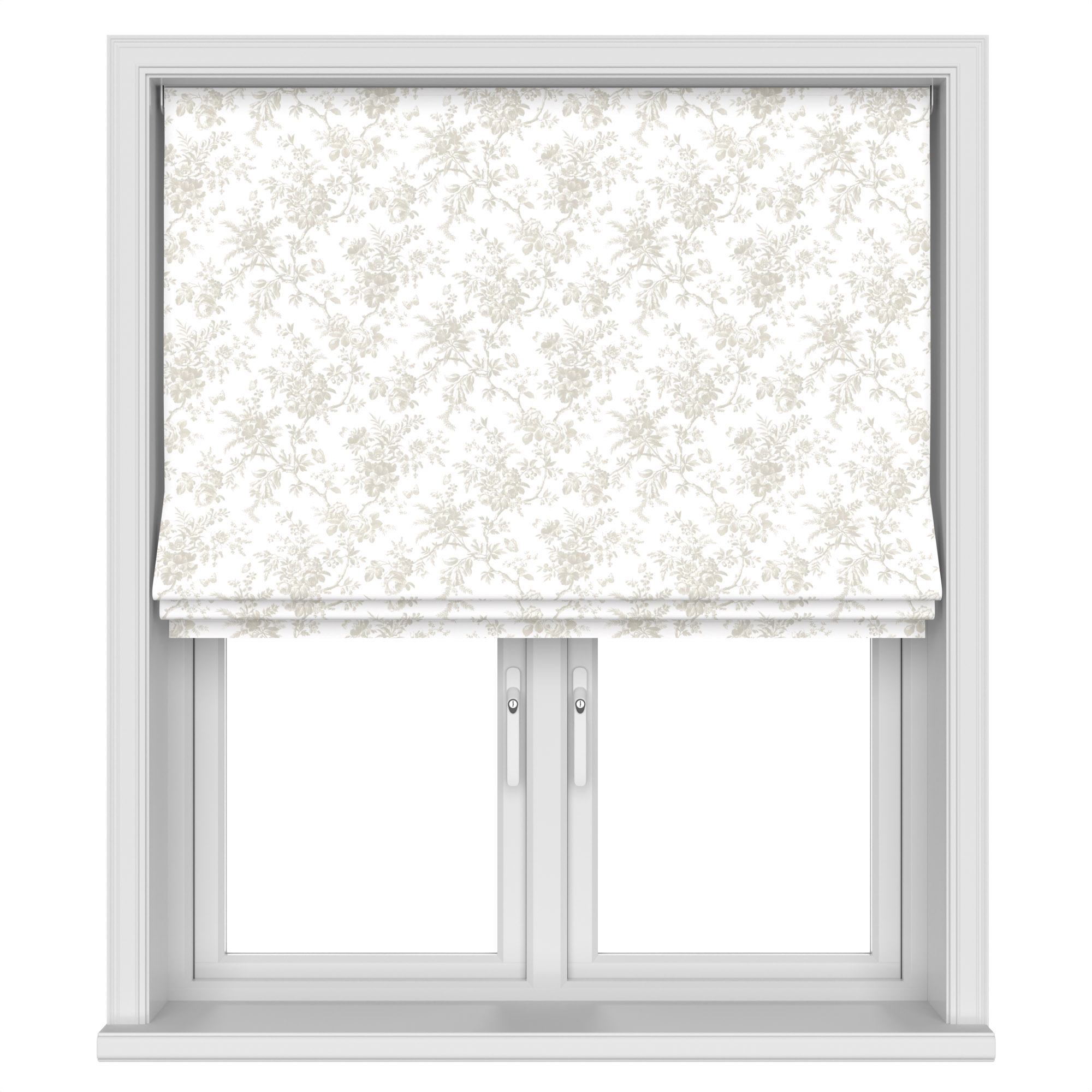 Laura Ashley Walled Garden Dove Grey Motorised - Image 3