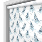 Laura Ashley A’hoy Sail Boats Blue
