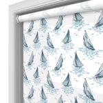 TwistFit Laura Ashley A’hoy Sail Boats Blue