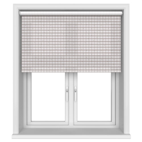 Laura Ashley Alphabet Gingham Linen Motorised