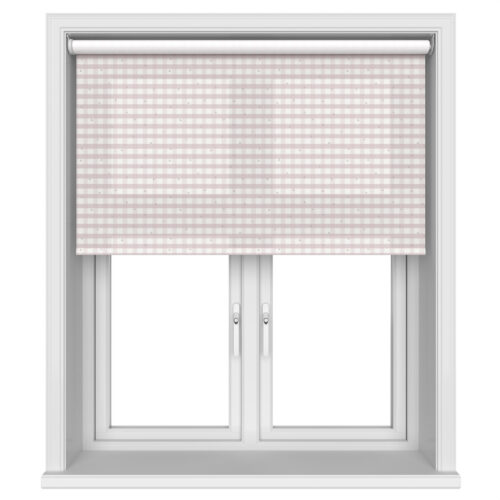 Laura Ashley Alphabet Gingham Pink Motorised