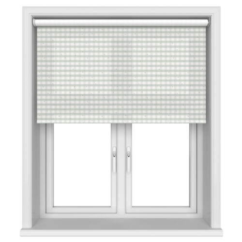 Laura Ashley Alphabet Gingham Sage Motorised