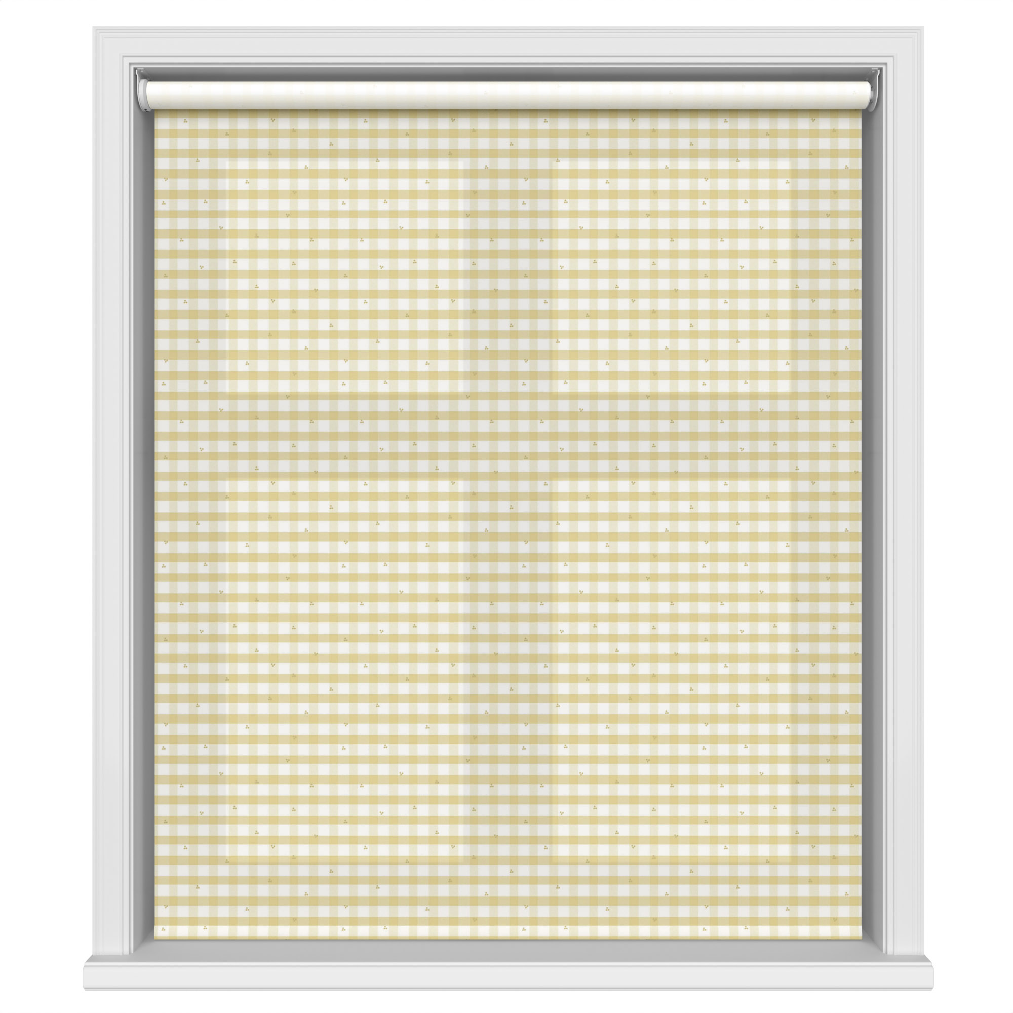 Laura Ashley Alphabet Gingham Yellow Motorised - Image 2