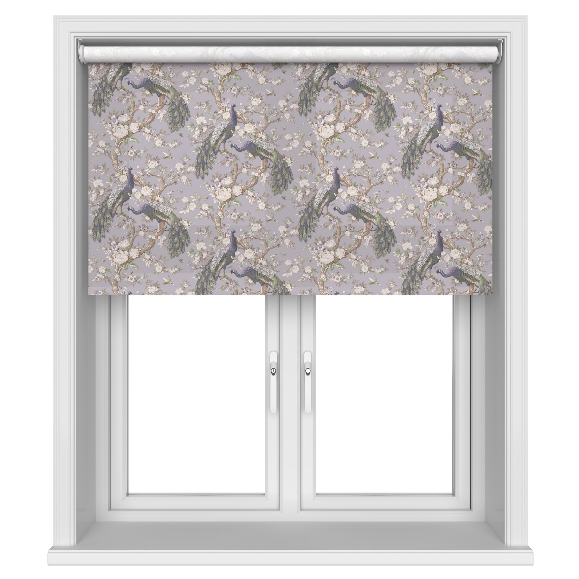 Laura Ashley Belvedere Pale Iris Motorised