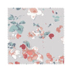Laura Ashley Blossoms Pale Steel Motorised