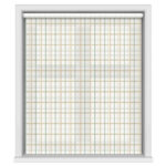 Laura Ashley Burford Check Ochre Motorised