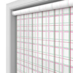 Laura Ashley Burford Check Rose Motorised