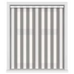 Laura Ashley Lille Stripe Steel Motorised