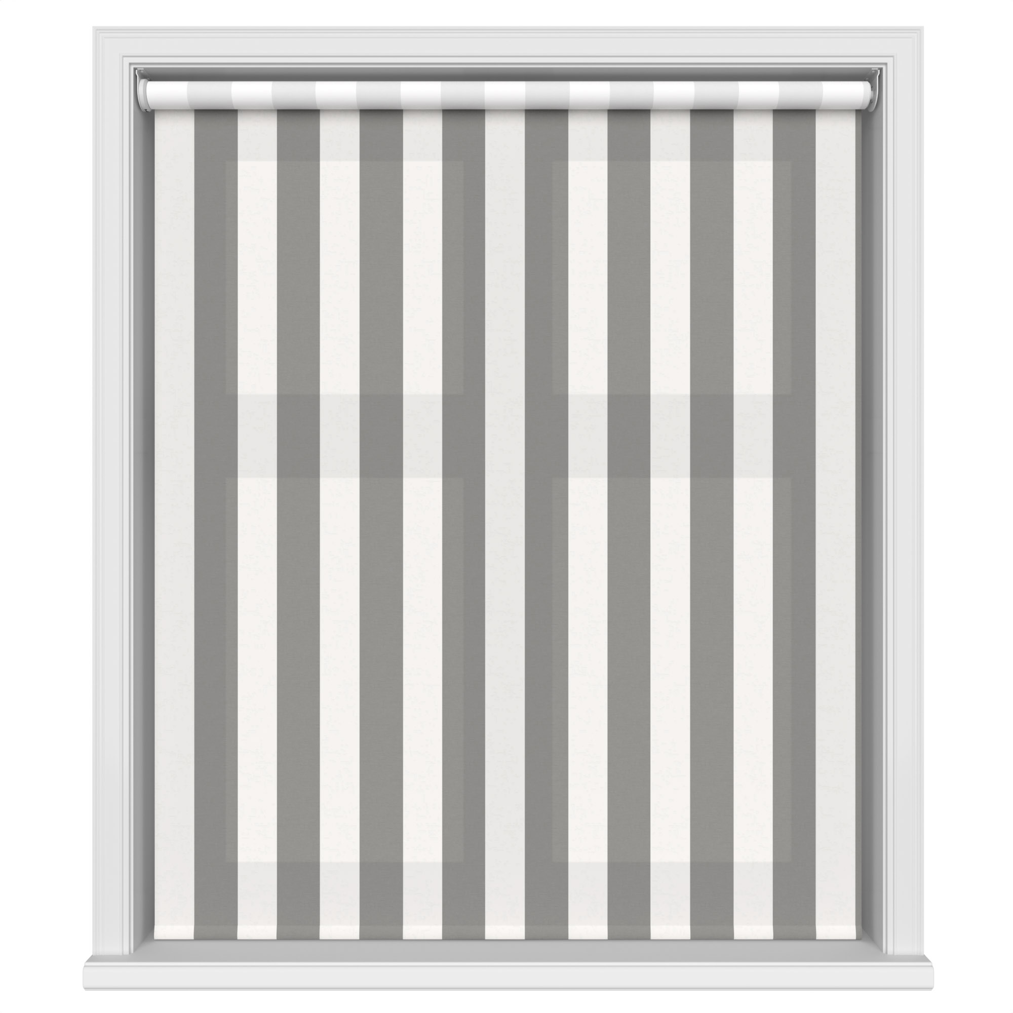 Laura Ashley Lille Stripe Steel Motorised - Image 2
