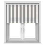 Laura Ashley Lille Stripe Steel Motorised