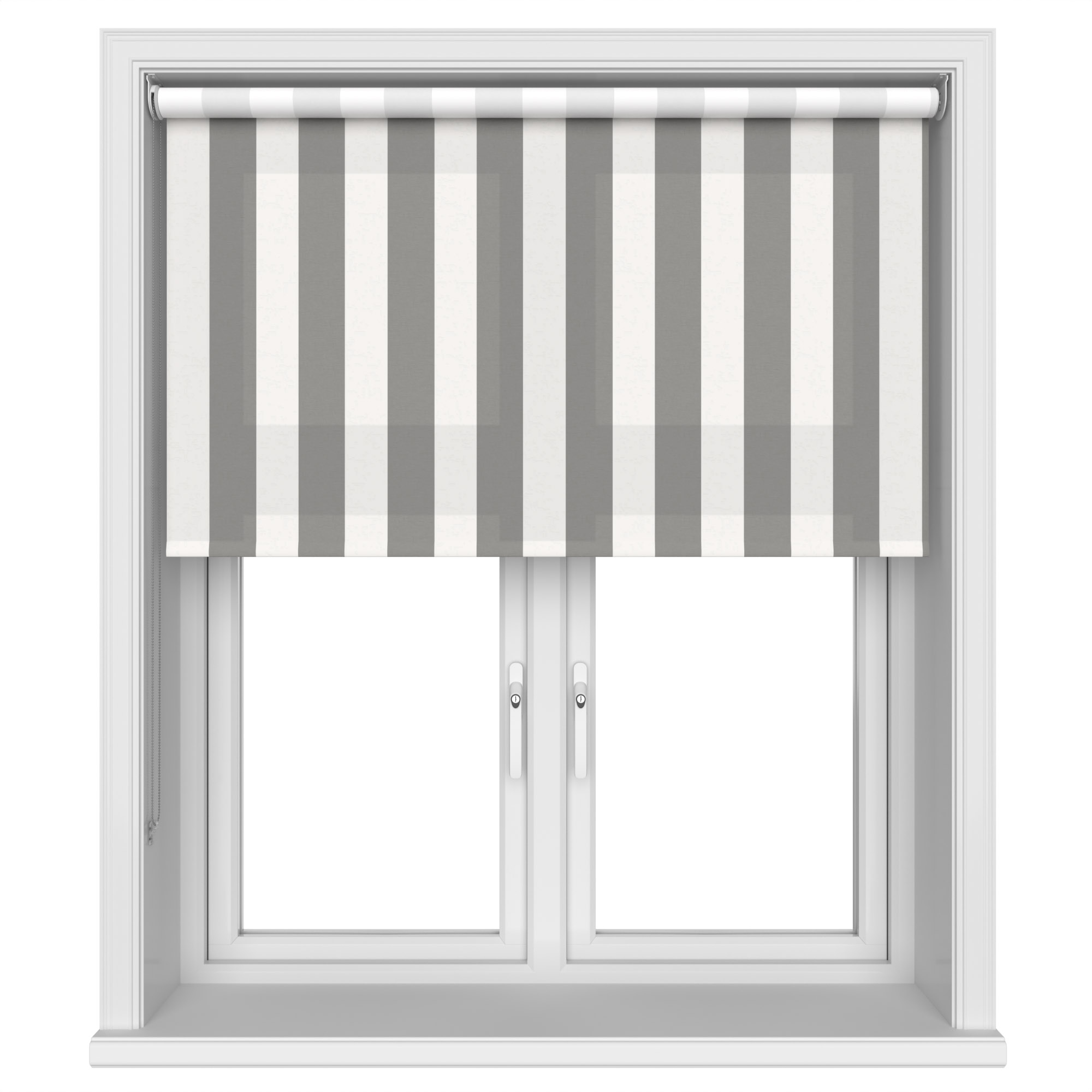 Laura Ashley Lille Stripe Steel