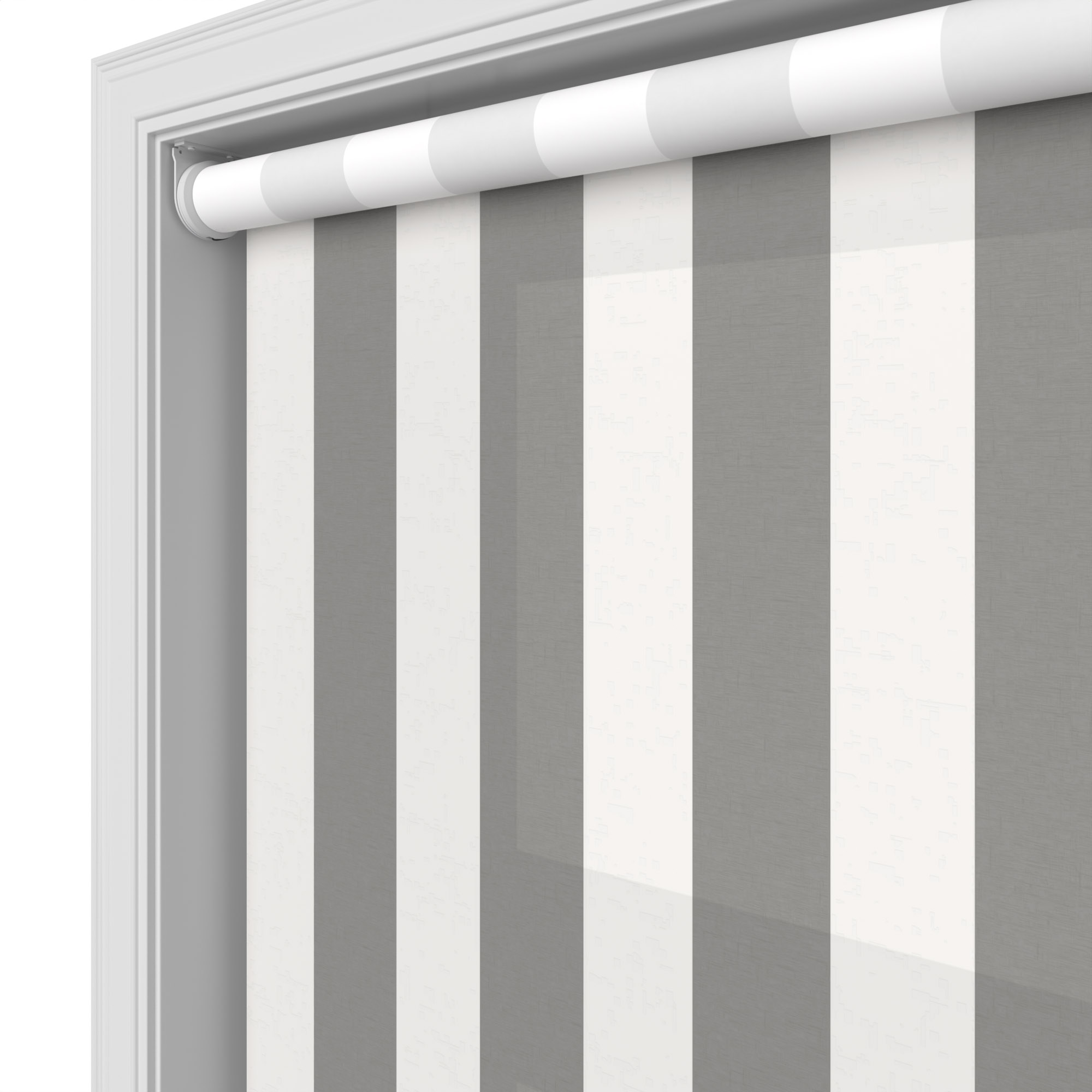 Laura Ashley Lille Stripe Steel Motorised - Image 4