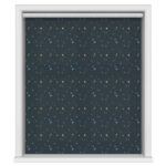 Laura Ashley Painterly Stars Midnight Motorised