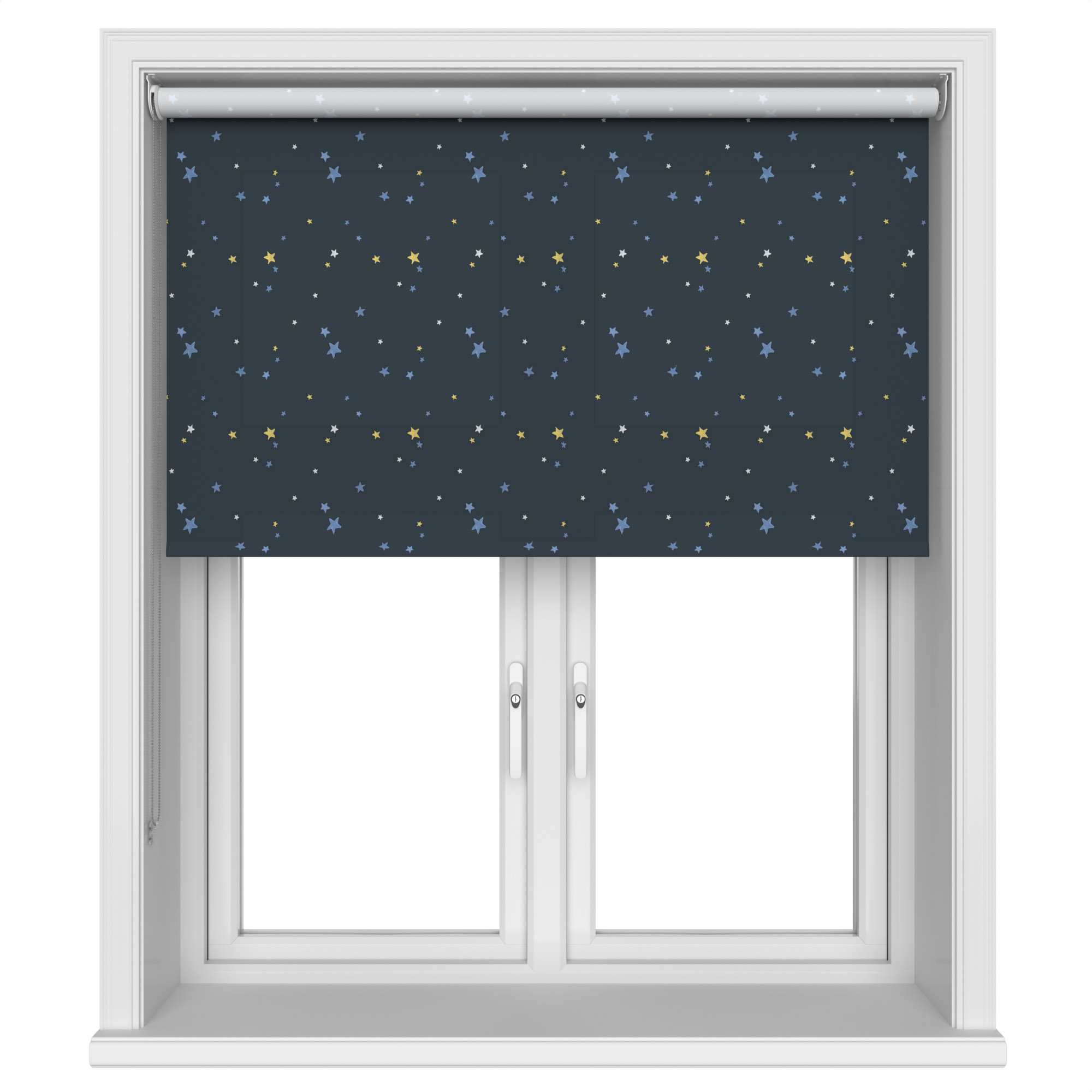 Laura Ashley Painterly Stars Midnight